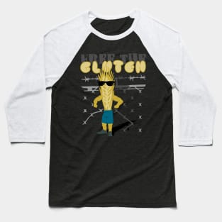 Free the gluten! Baseball T-Shirt